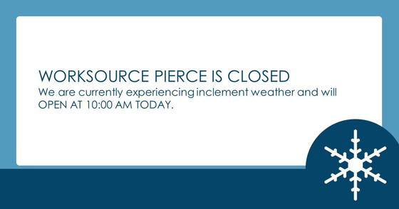 Inclement Weather Notice