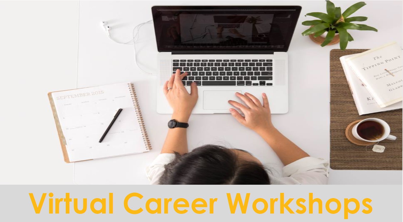 Virtual Career Workshops for September 1