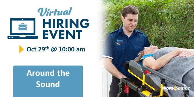 Around the Sound Virtual Hiring Event - October 29th 1