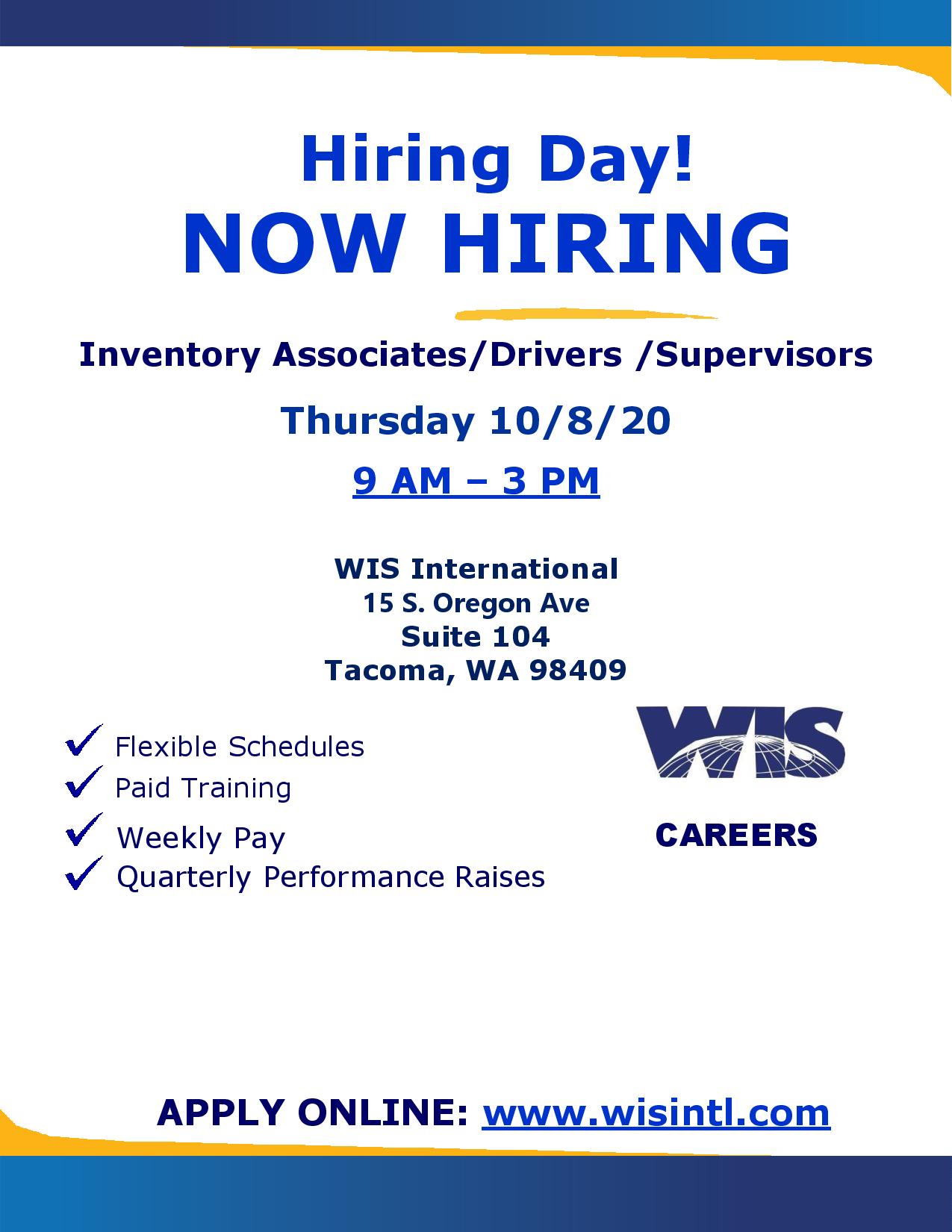 EMPLOYER EXTRA: Inventory Associates/Drivers and Supervisors 2