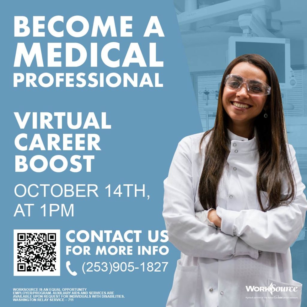 CAREER BOOST: Medical - October 14th 9 CAREER BOOST: Medical - October 14th 9