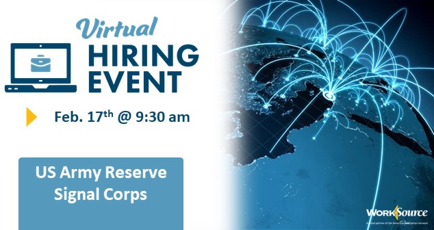 U.S. Army Reserve Employment Event – February 17th