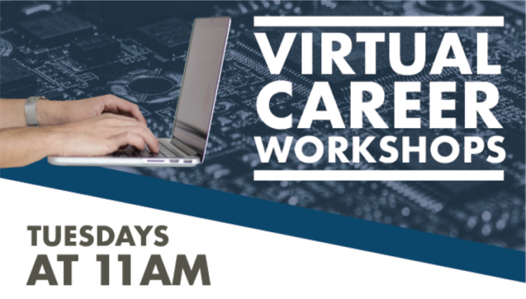 Virtual Career Workshops – May 2022