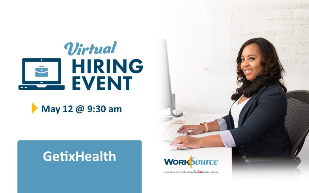 GetixHealth Virtual Hiring Event - May 12 2