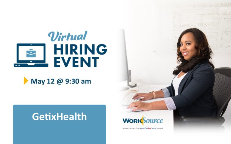 GetixHealth Virtual Hiring Event – May 12