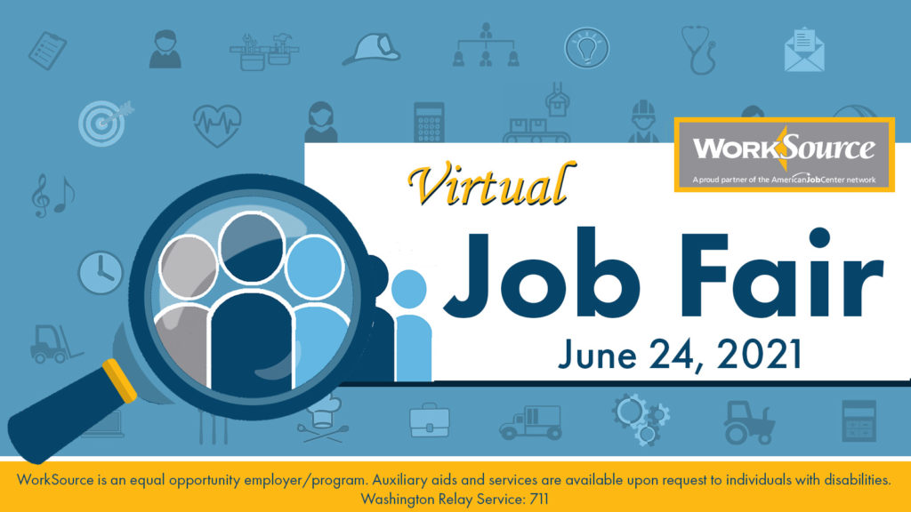 Virtual Job Fair - June 24th 2 Virtual Job Fair - June 24th 2