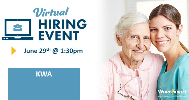 KWA Virtual Hiring Event - June 29th 1