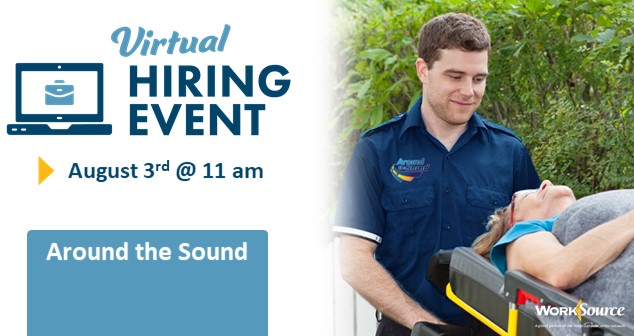 Around the Sound Virtual Hiring Event - August 3rd 1