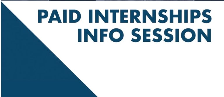 Paid Internships Information Session – August 19th