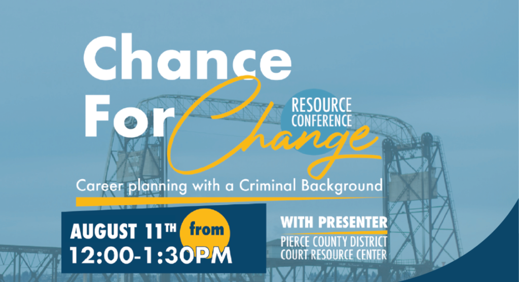 Chance for Change Resource Conference - August 11th 2