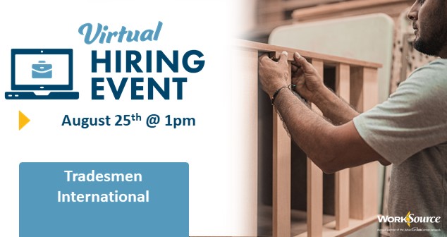 Tradesmen International Employer Event – August 25th