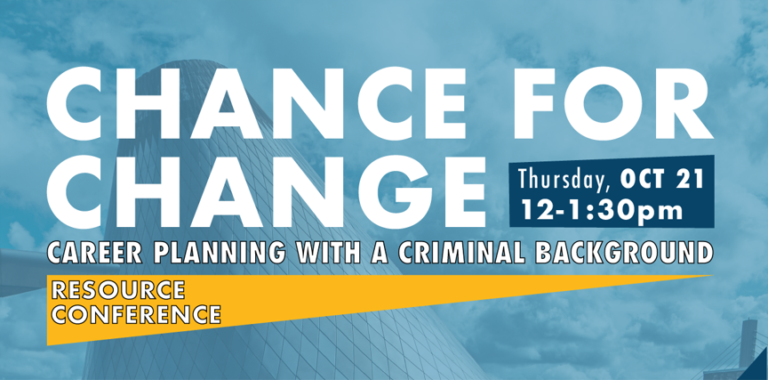 Chance for Change Resource Conference – October 21st