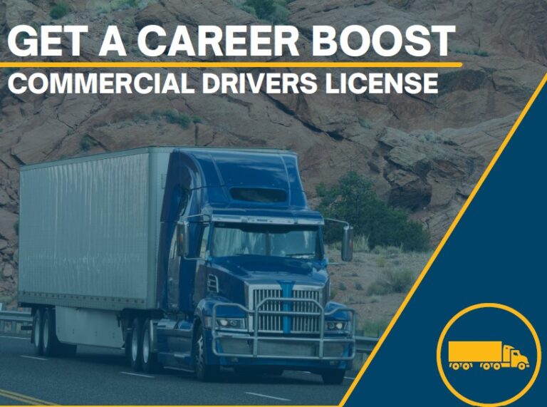 Career Boost: Commercial Drivers License (CDL)