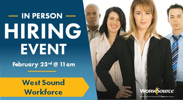 West Sound Workforce Hiring Event - February 23rd 1
