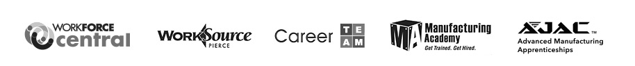 WorkForce Central, WorkSource Pierce, Career TEAM, Manufacturing Academy, AJAC