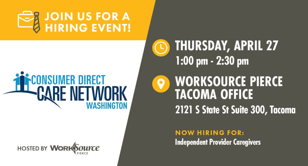 Consumer Direct Care Network Information & Application Event 2 Consumer Direct Care Network Information & Application Event 2