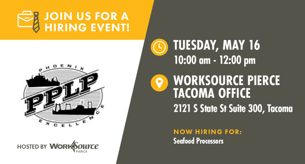 Phoenix Processor LP Hiring Event - May 16 5