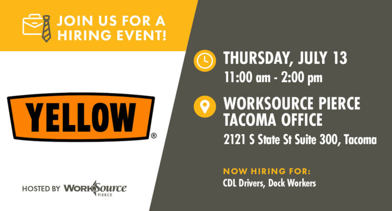 Yellow Freight Hiring Event – July 13