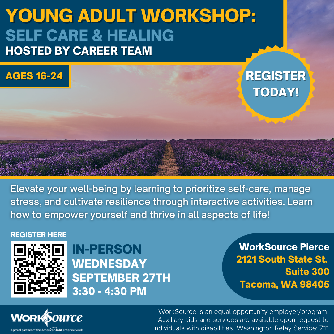 Young Adult Workshop: Self Care & Healing 1
