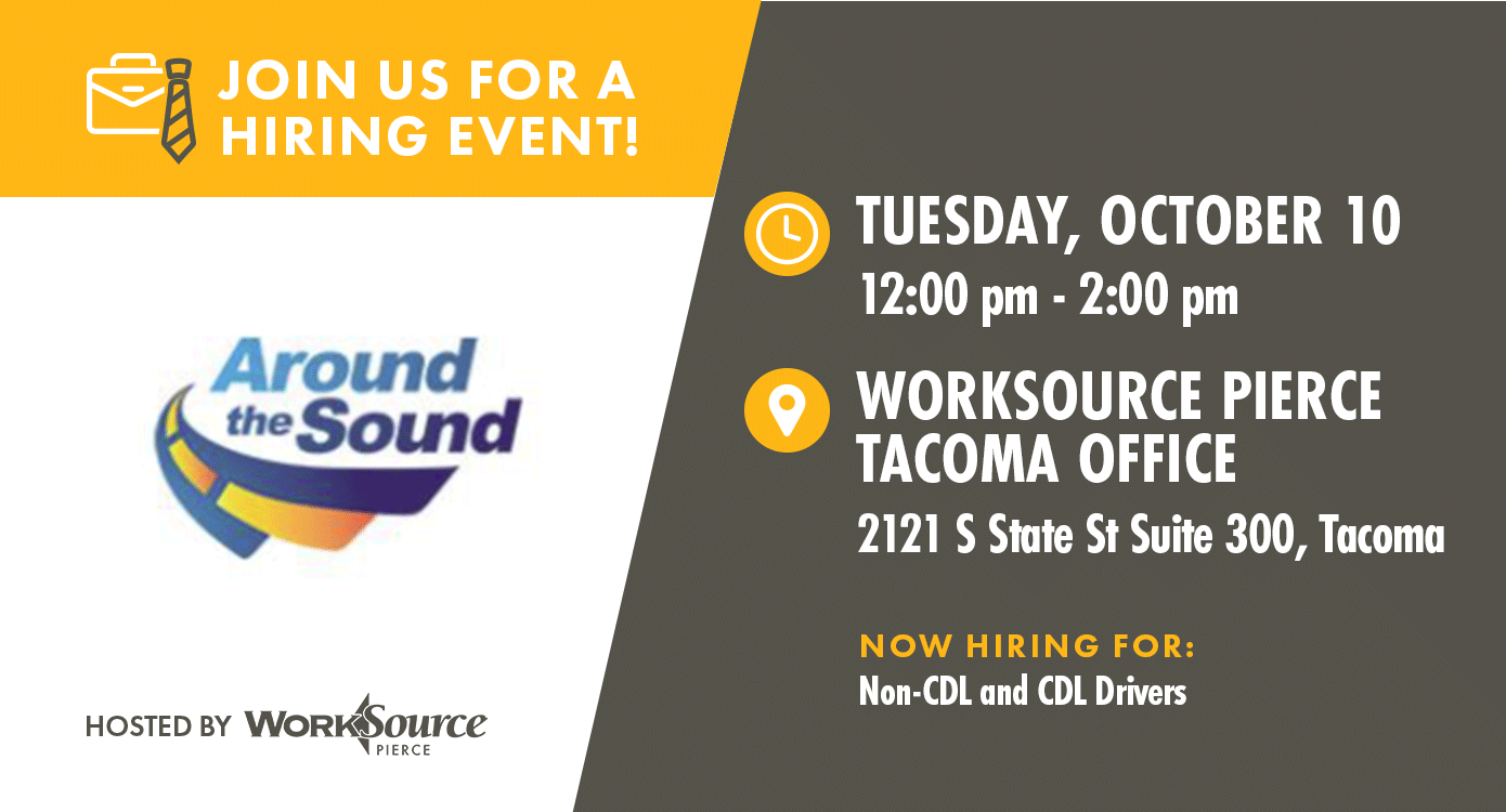 Around The Sound Hiring Event - October 10 1