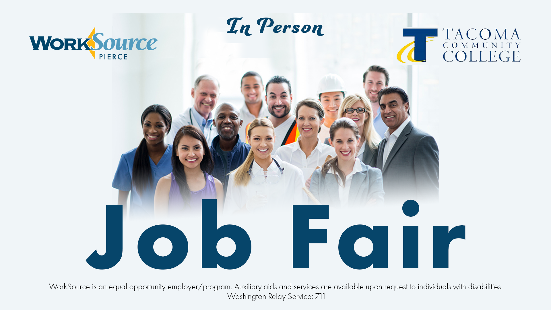 TCC Gig Harbor Job Fair - October 27 1