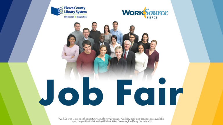 Summit Pierce County Library Job Fair – October 26