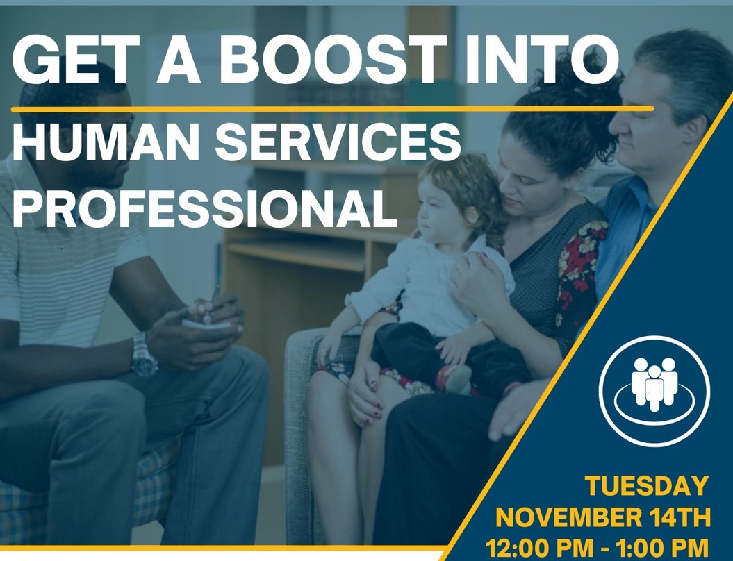 Career Boost: Human Services Professional Nov. 14 1