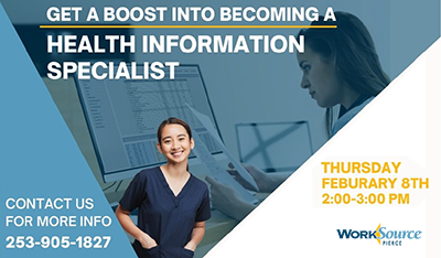 Career Boost: Health Information Specialist 1