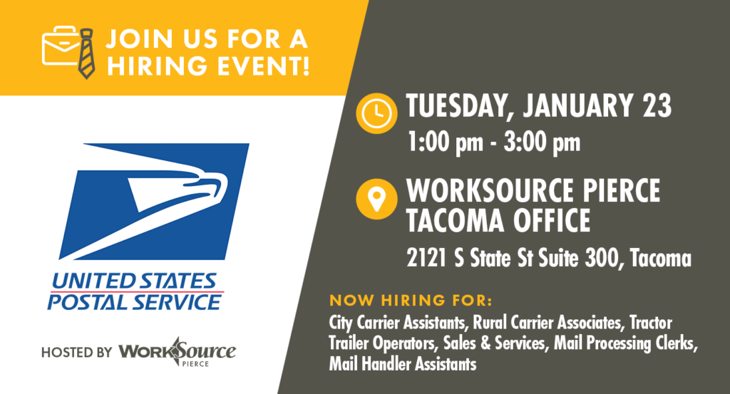 USPS Hiring Event - January 23 1 USPS Hiring Event - January 23 1