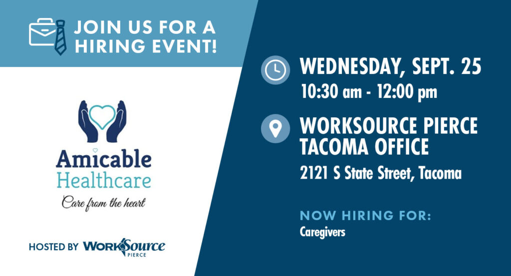 Amicable Hiring Event - September 25 4 Amicable Hiring Event - September 25 4