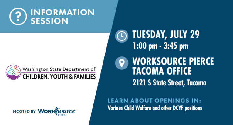 DCYF CW Recruitment & Information Session – July 29