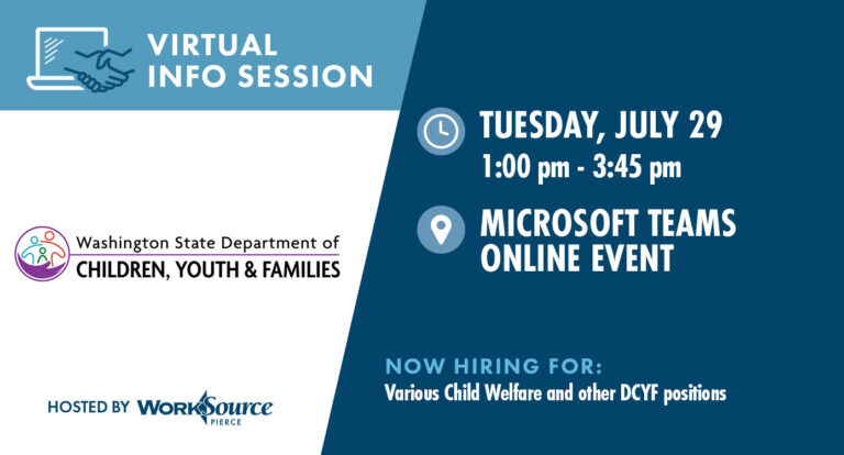 DCYF CW Recruitment & Information Session – July 29
