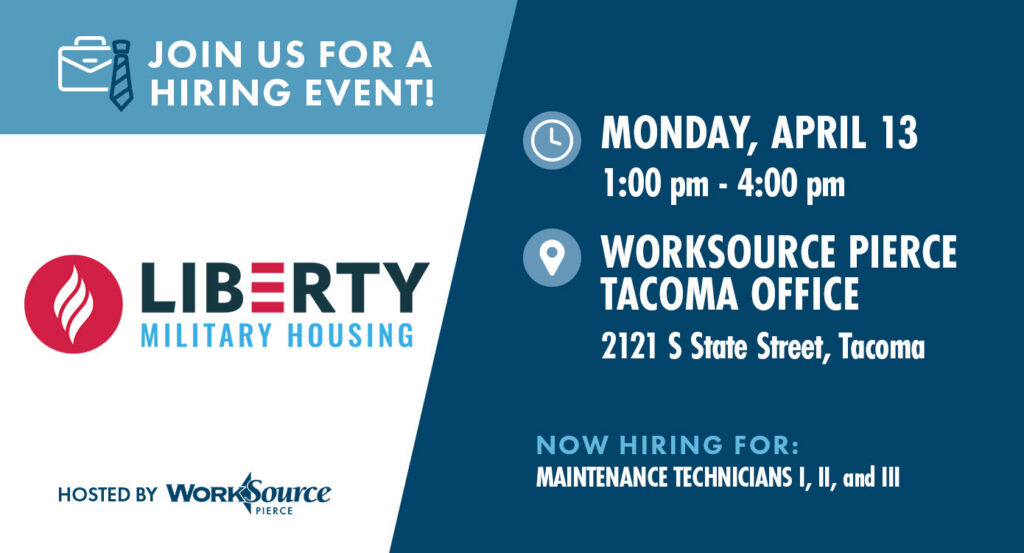 Liberty Military Housing Hiring Event - April 13 5