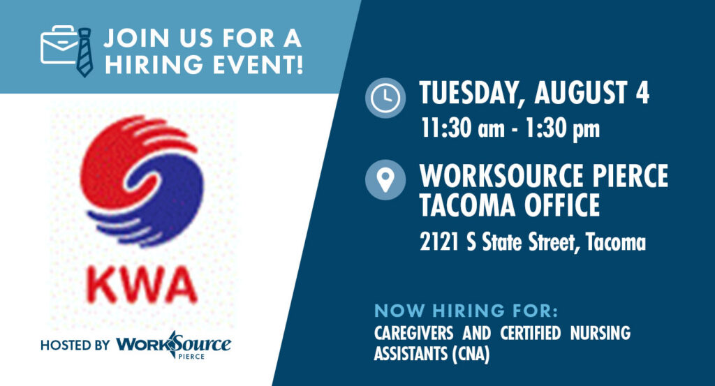 KWA Hiring Event - August 4 2 KWA Hiring Event - August 4 2